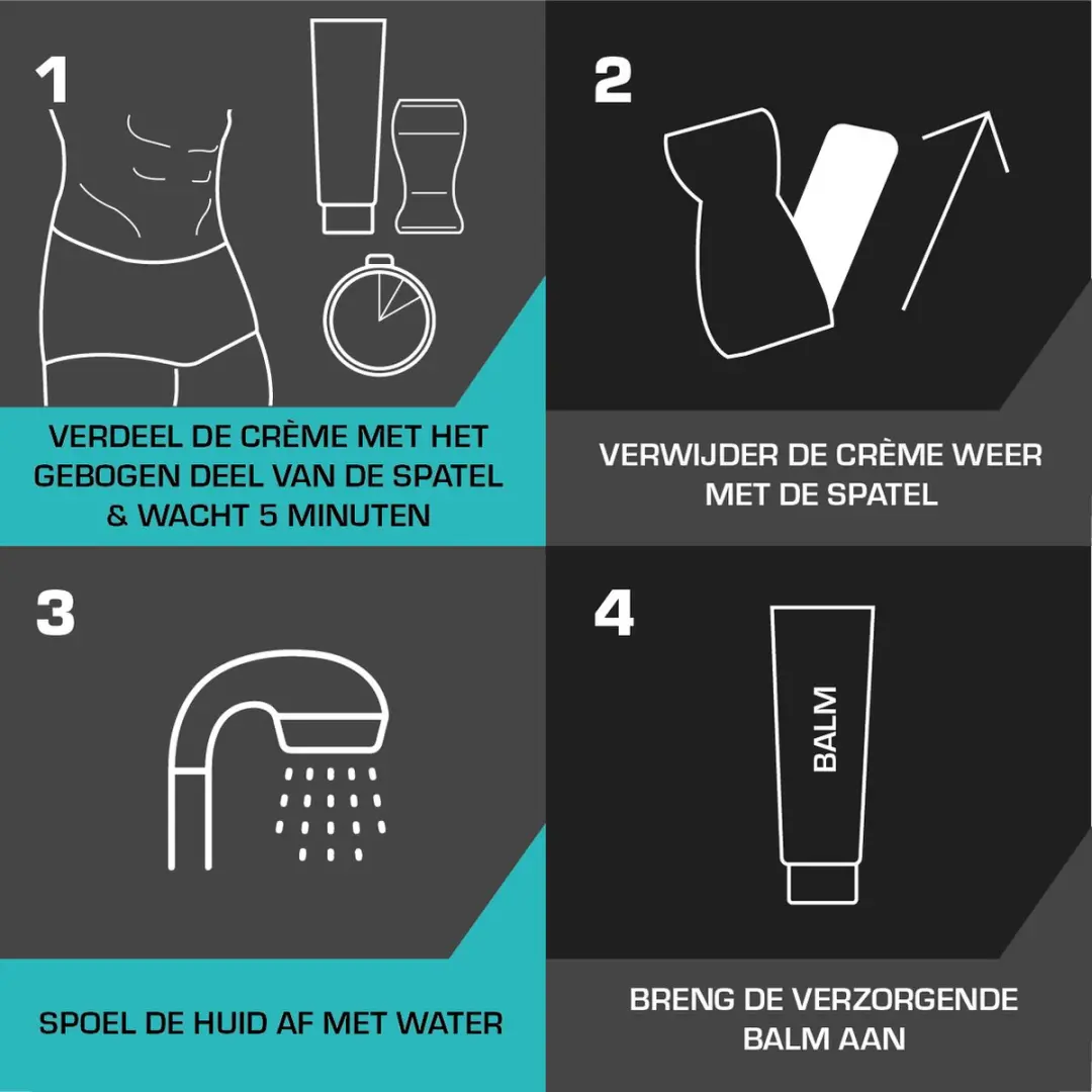Veet Men Ontharingskit Intieme Delen - 6 Stuks