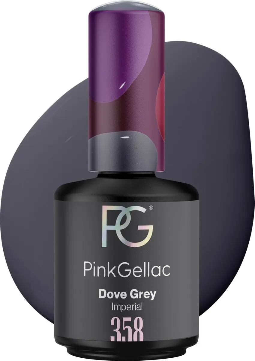 Pink Gellac Gellak 358 Dove Grey 15ml