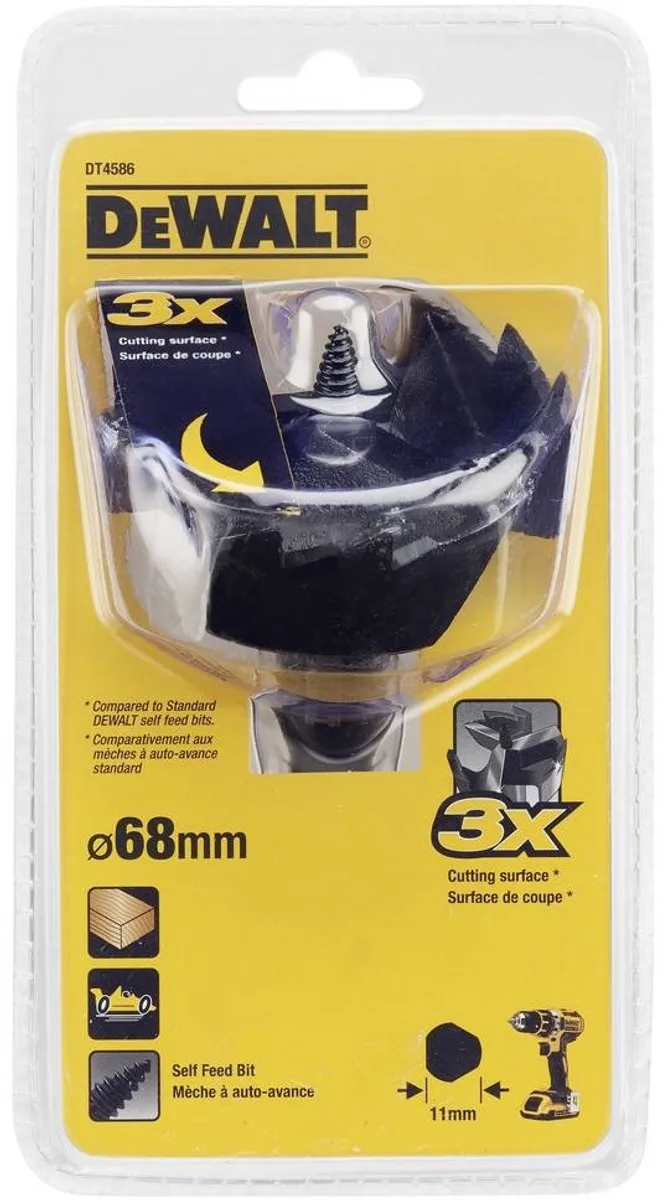 DeWalt DT4586-QZ Cilinderkopboor 68mm Metaal