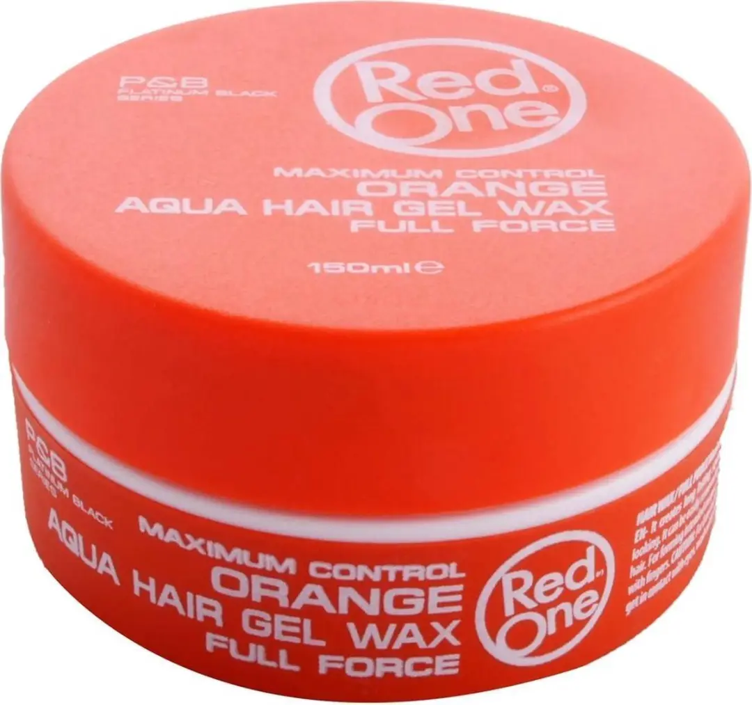 Red One Hairwax Aqua Orange 150ml - 2700ml (18x150ml)