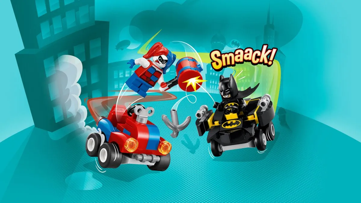 LEGO Super Heroes Mighty Micros Batman vs. Harley Quinn 76092 - 86 Stukken - afbeelding 4 van 6