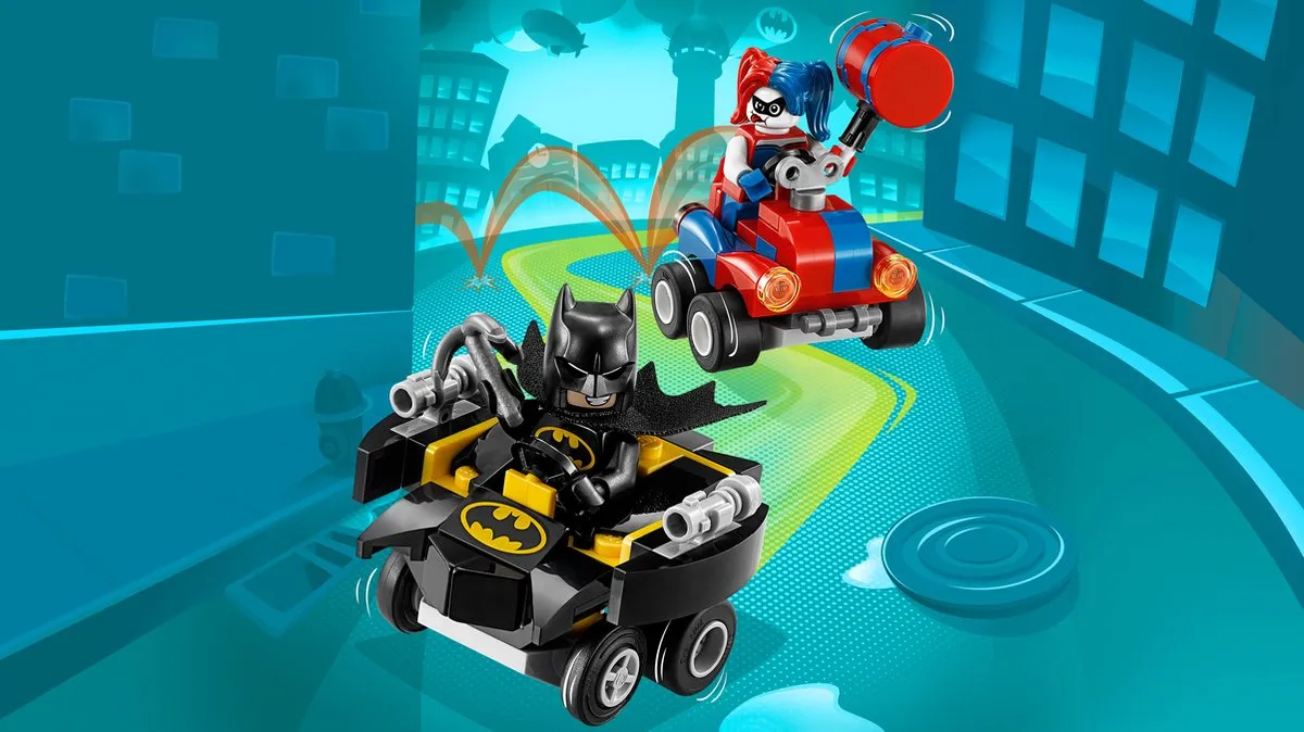 LEGO Super Heroes Mighty Micros Batman vs. Harley Quinn 76092 - 86 Stukken - afbeelding 3 van 6