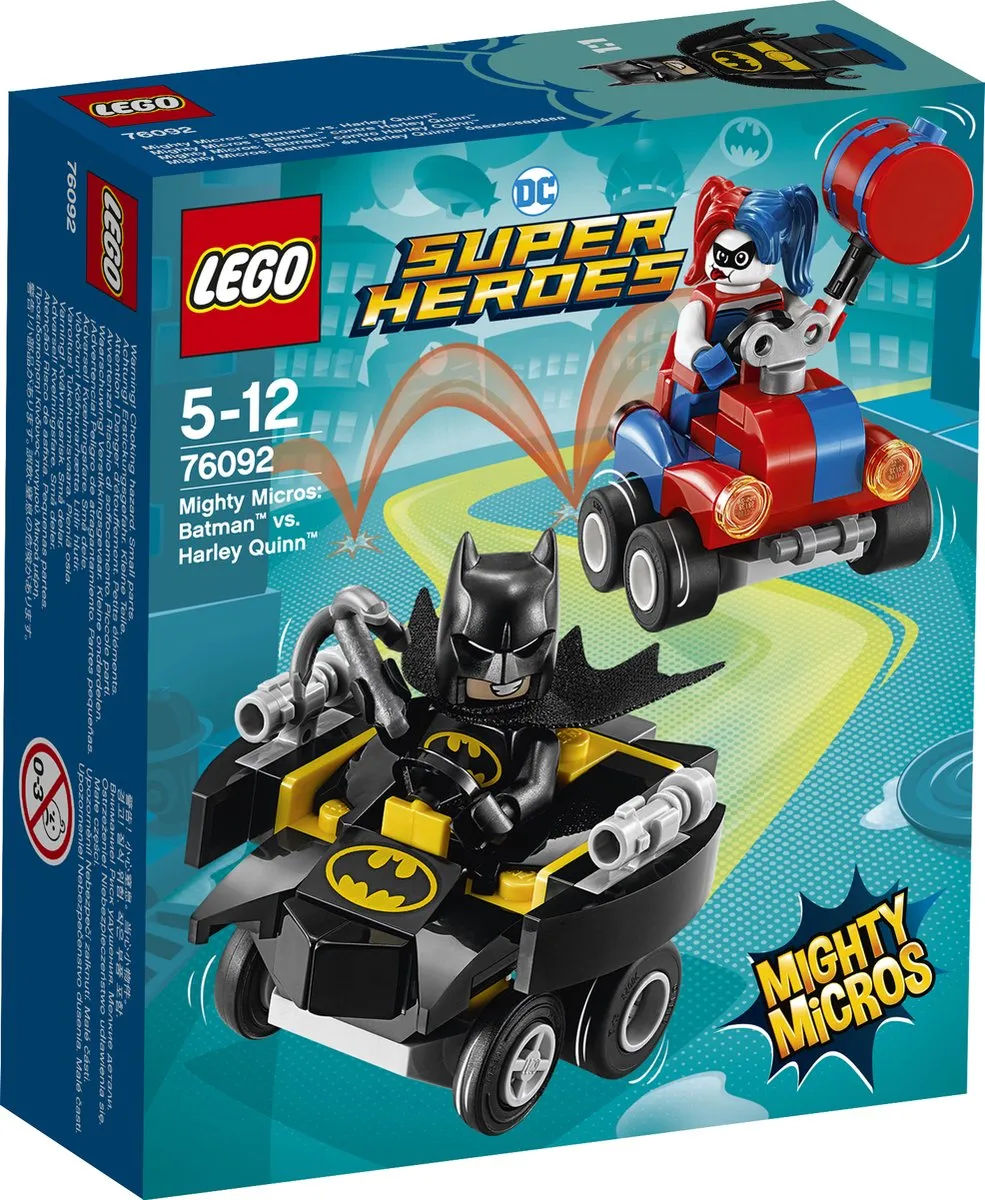 LEGO Super Heroes Mighty Micros Batman vs. Harley Quinn 76092