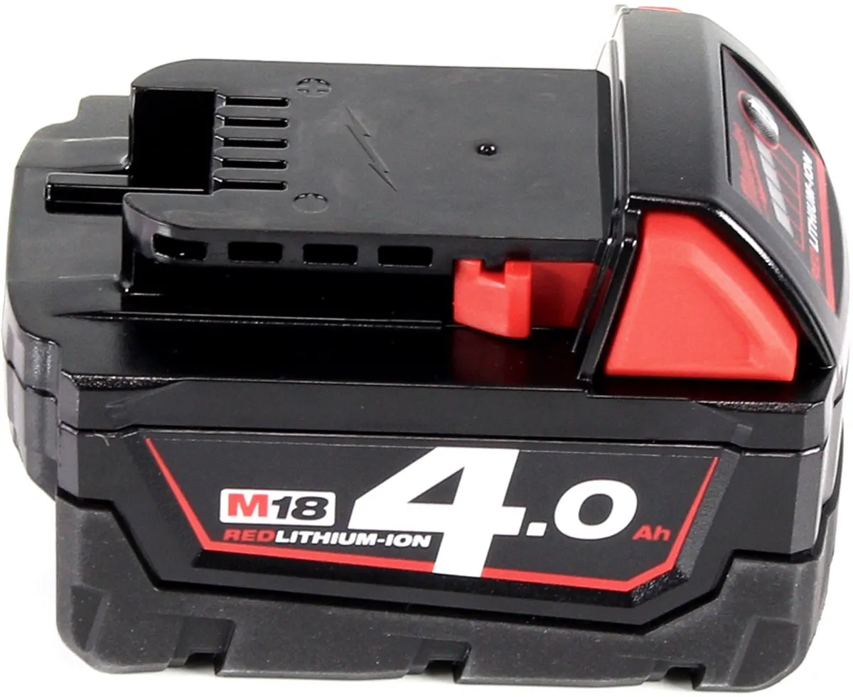 Milwaukee M18 NRG-402 Accu 2x 4.0Ah 18V - afbeelding 6 van 6