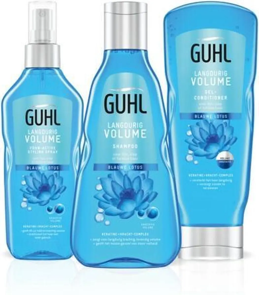 Guhl Shampoo Langdurig Volume 250ml - 4 Stuks