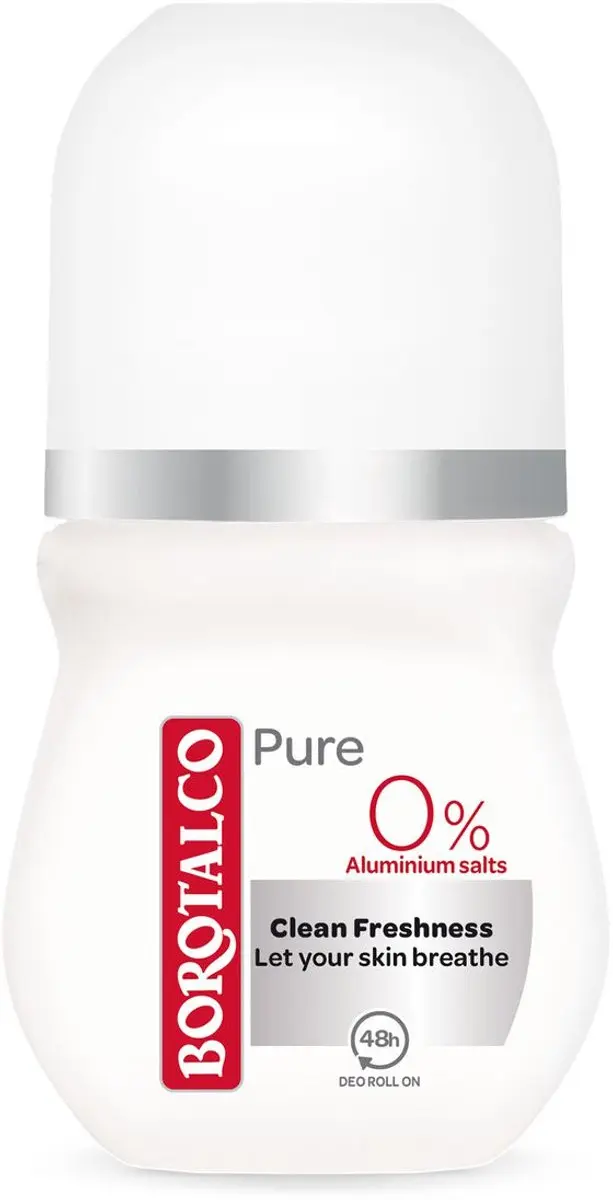 Borotalco Deodorant Roller Pure 50ml
