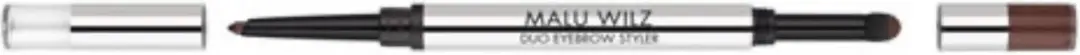 Malu Wilz Duo Eye Brow Styler Nr.8 Donkerbruin