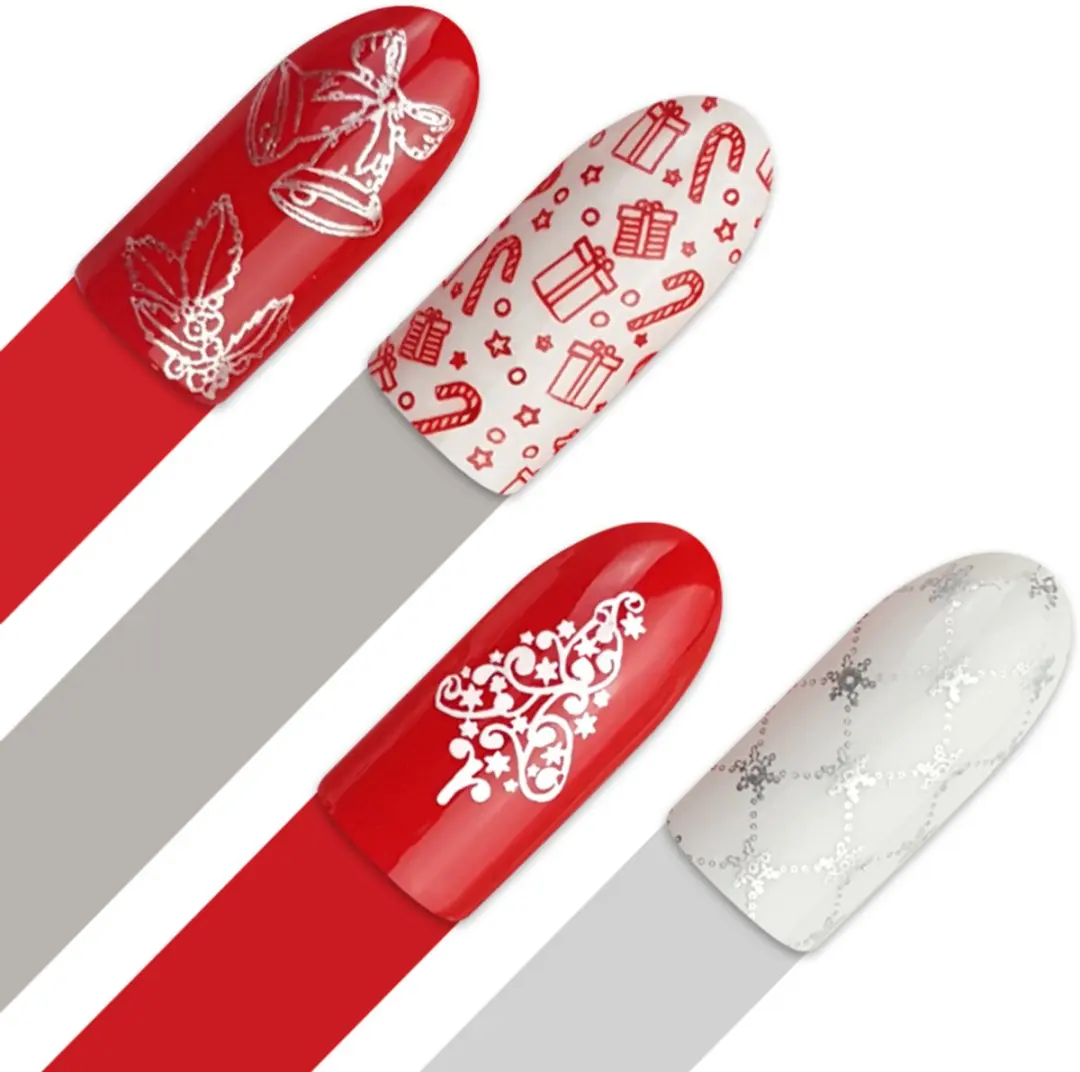 Moyra Stamping Plate 154 Last Christmas