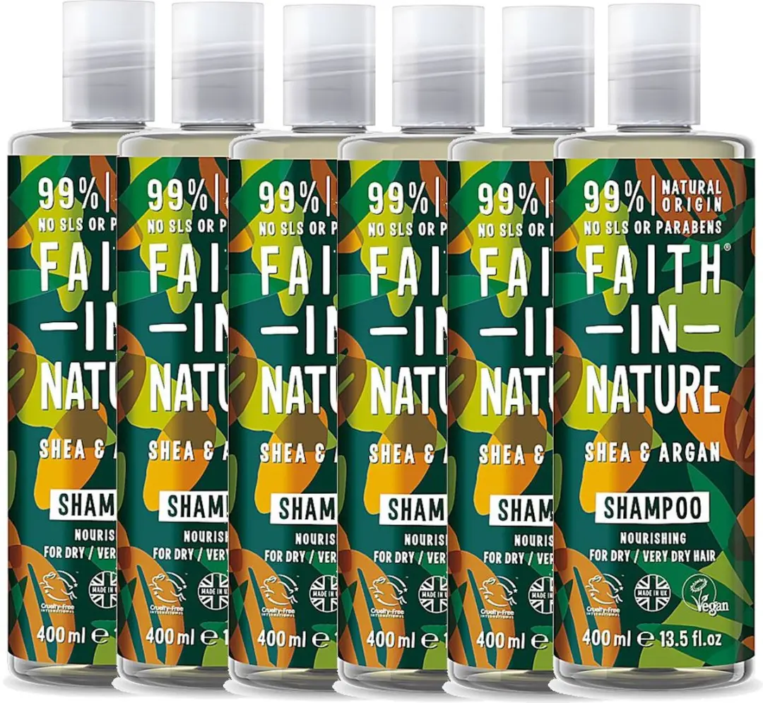 Faith In Nature Shea & Argan Shampoo 400ml