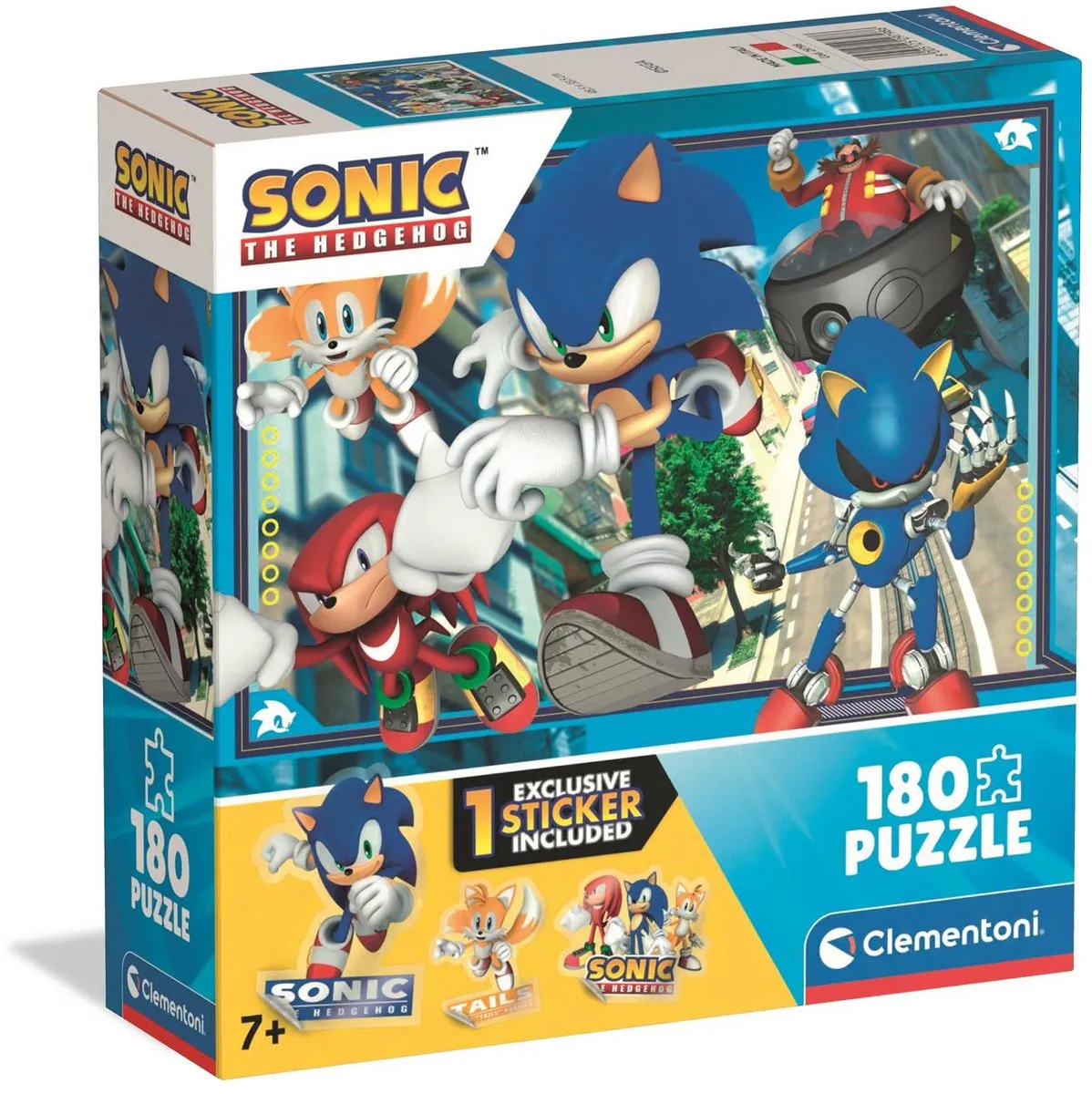 Clementoni Sonic the Hedgehog Kinderpuzzel 180 Stukjes