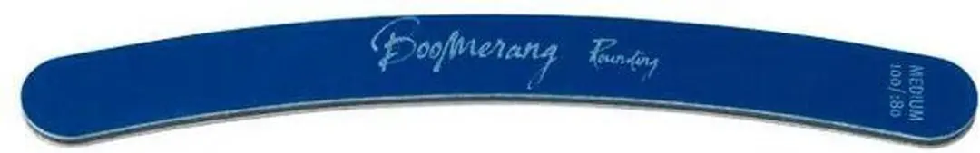 Sibel Nails Boomerang Vijl Medium 100/180 - 10 Stuks - Blauw