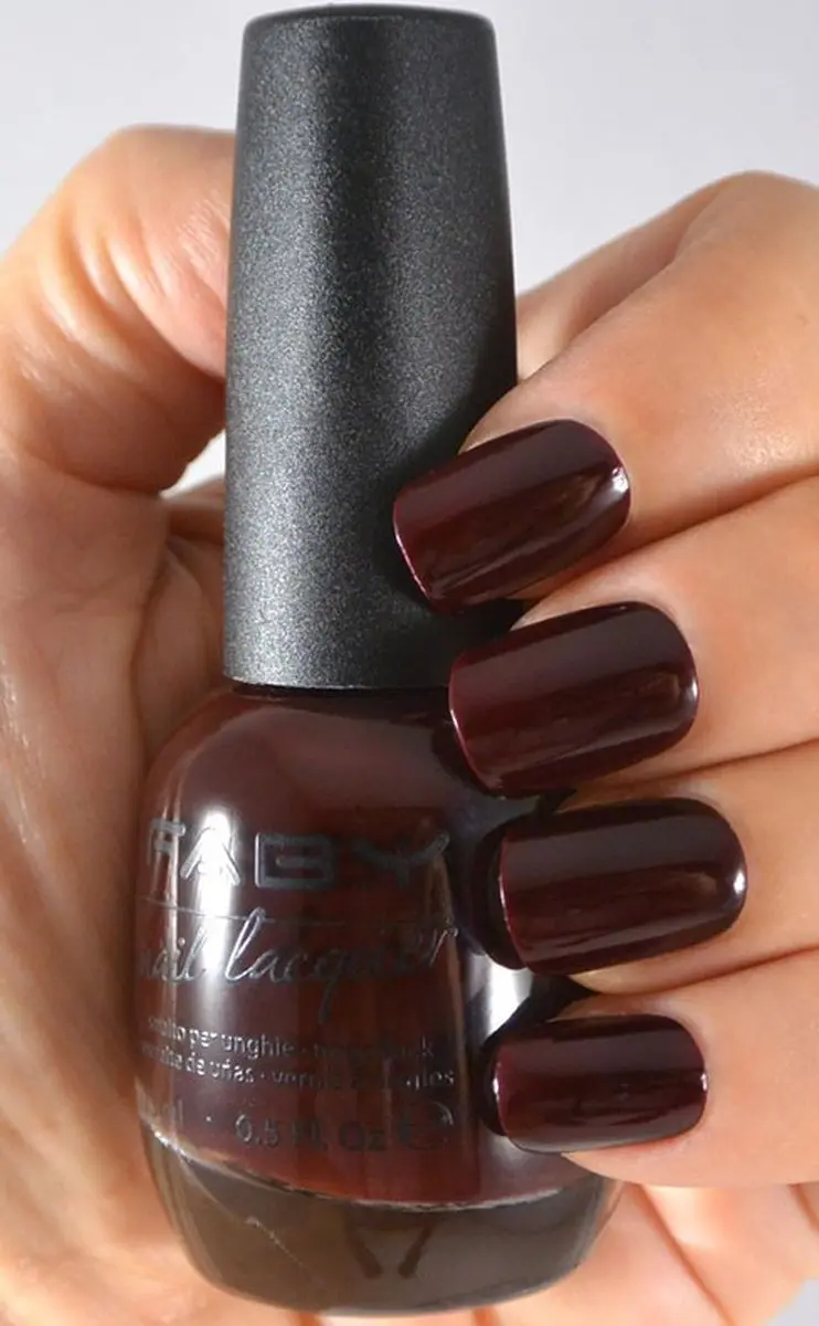 FABY Rouge Foncé Vegan Nagellak - 15ml