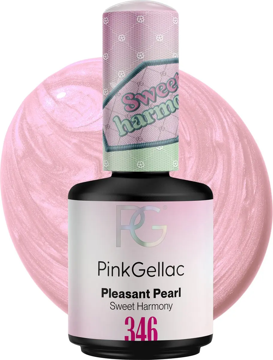 Pink Gellac Pleasant Pearl 346 Gellak 15ml