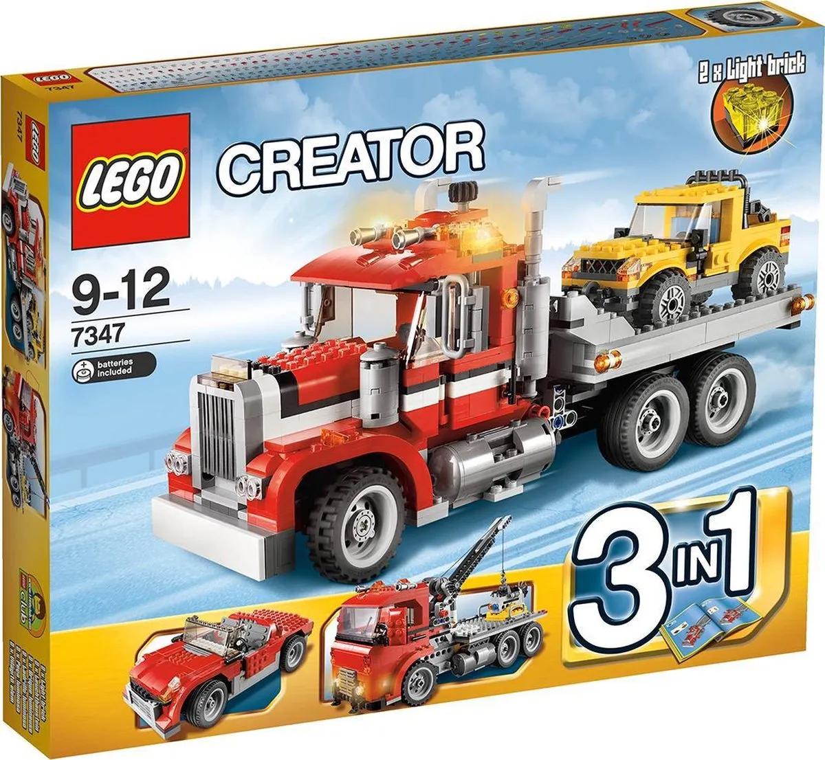LEGO Creator Snelle Pickup 7347 - 805 Stukken - afbeelding 2 van 4