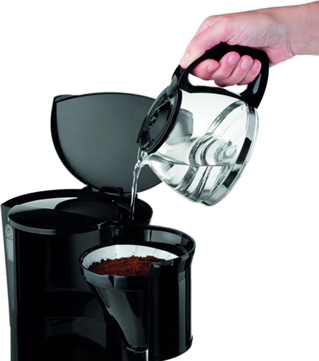 Moulinex FG1528 Drip Koffiemachine - 6 Koppen - 600W - Zwart
