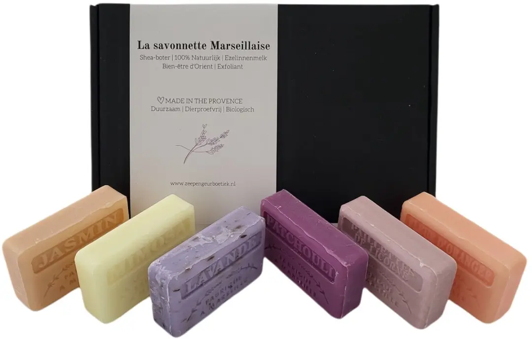 Savon de Marseille Geschenkset 6 Stuks