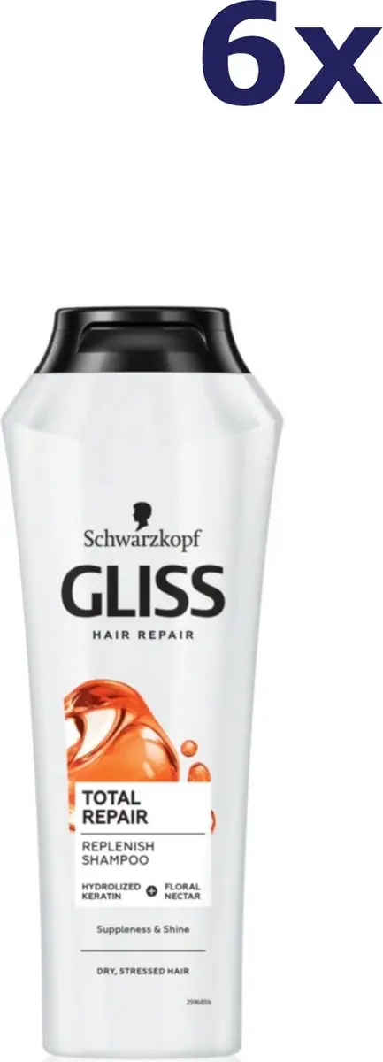 Gliss Kur Shampoo Total Repair 2400ml