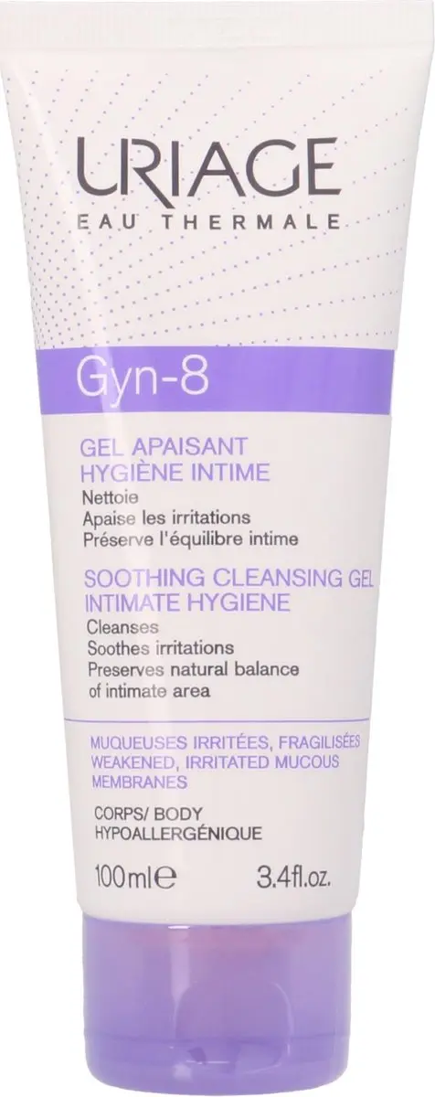 Uriage Gyn-8 Gel Apaisant 100ml - afbeelding 6 van 6