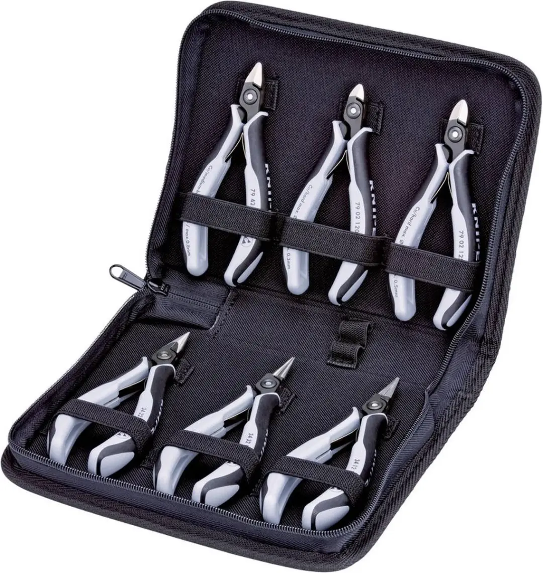 Knipex 00 20 16 P ESD Elektronica-tangenset - 6-delig