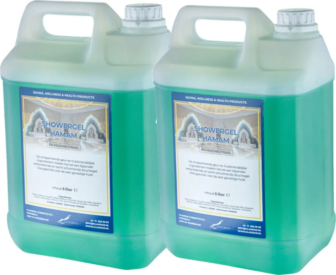Splashbox Cosmetics Hamam Douchegel Navulling 5L