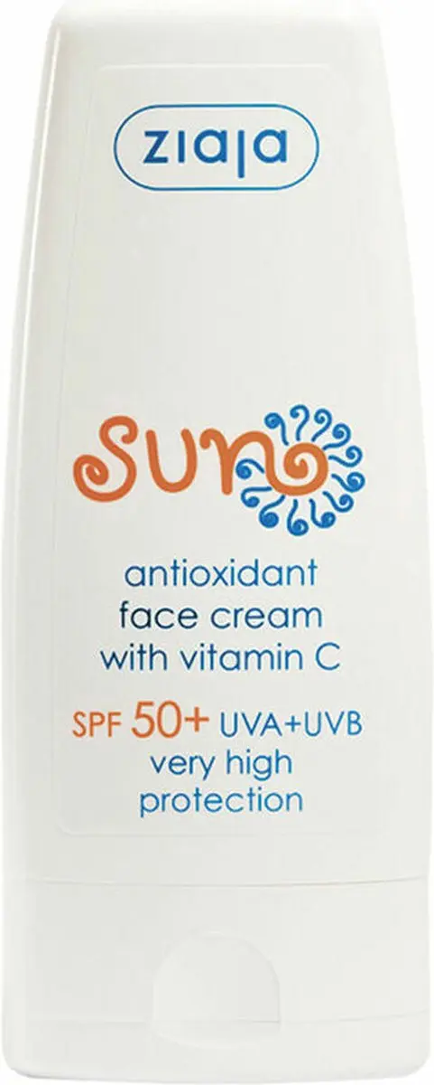 Ziaja Sun C Zonnebrandcrème 50ml - SPF 50+ - Gezicht