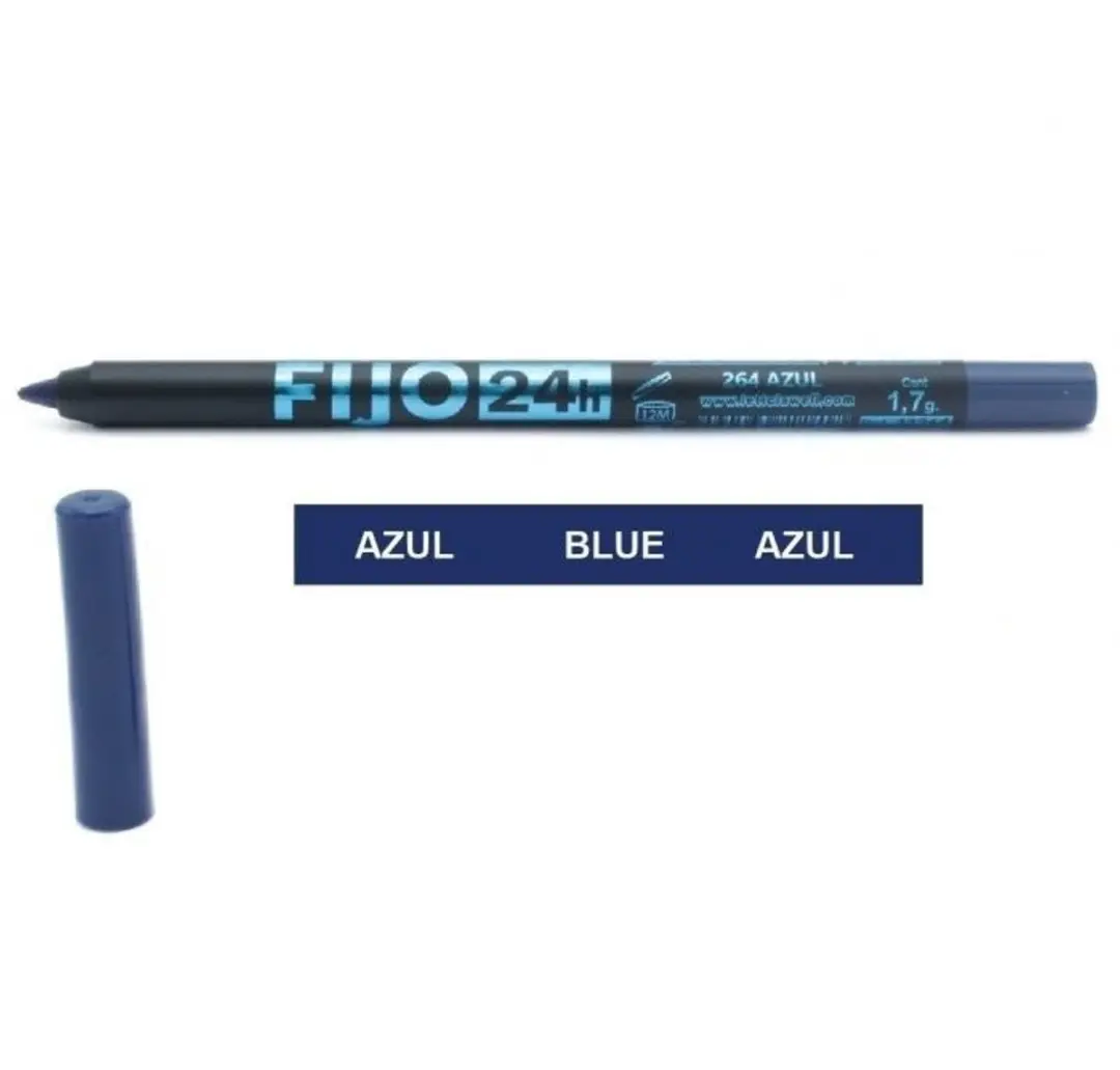 Leticia Well Gel Oogpotlood 24H Blauw - 1,7g