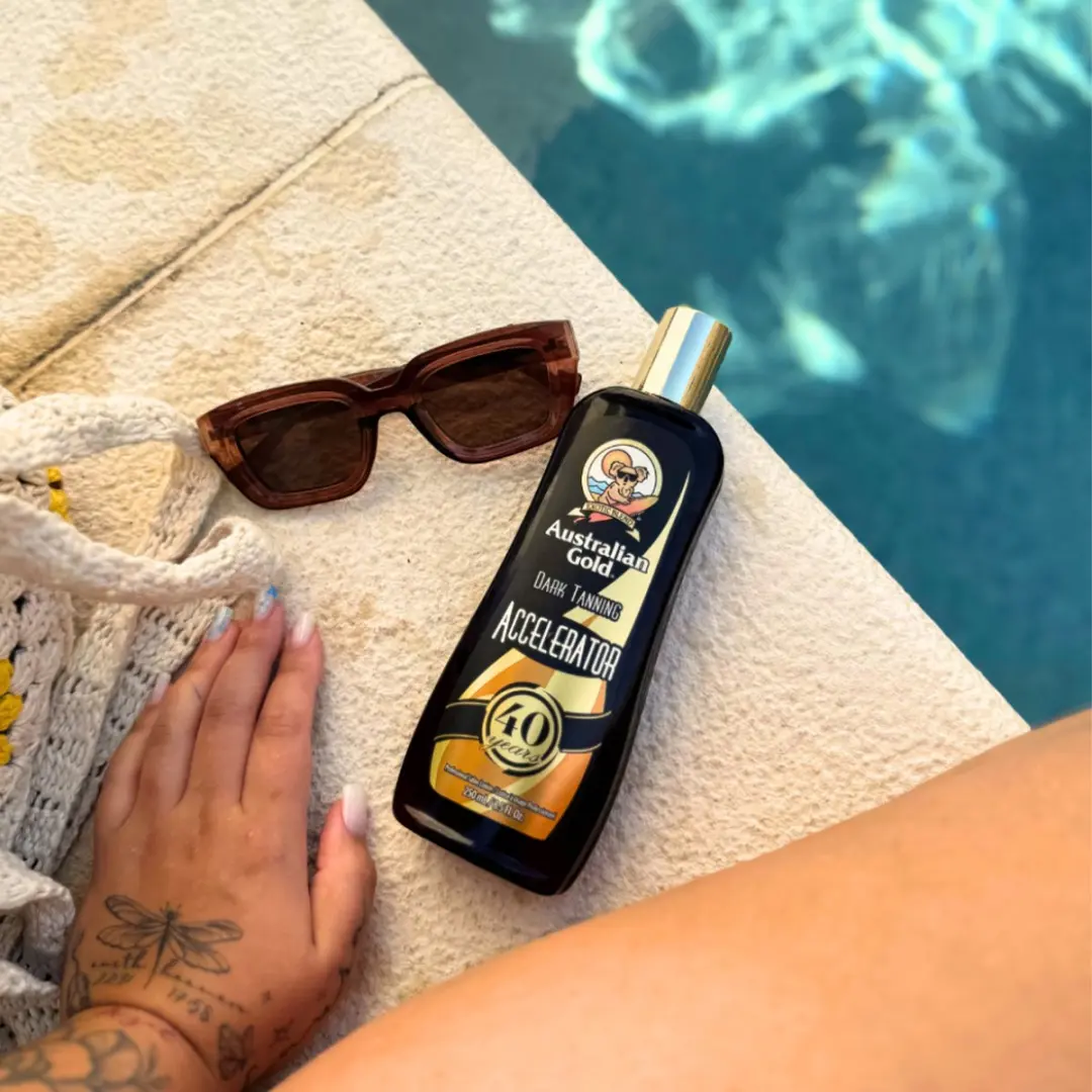 Australian Gold Dark Tanning Accelerator Premium Zonnebanklotion 250ml