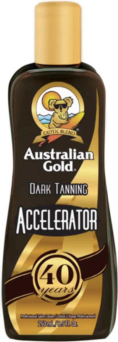 Australian Gold Dark Tanning Accelerator Premium Zonnebanklotion 250ml
