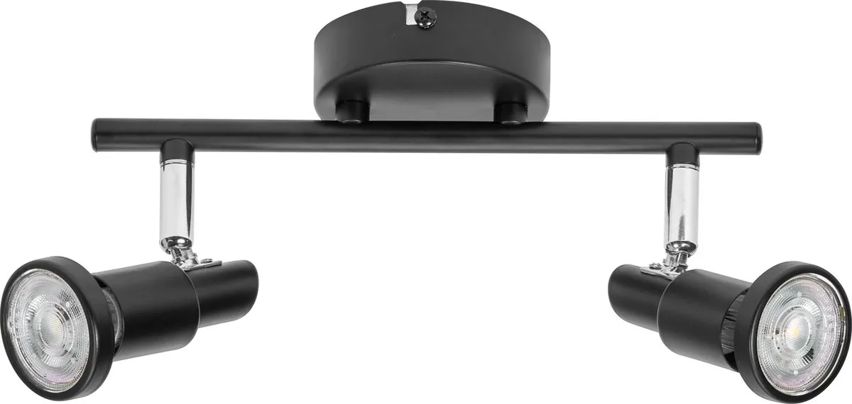 LEDVANCE LED Spot GU10 Black 2x3,4W