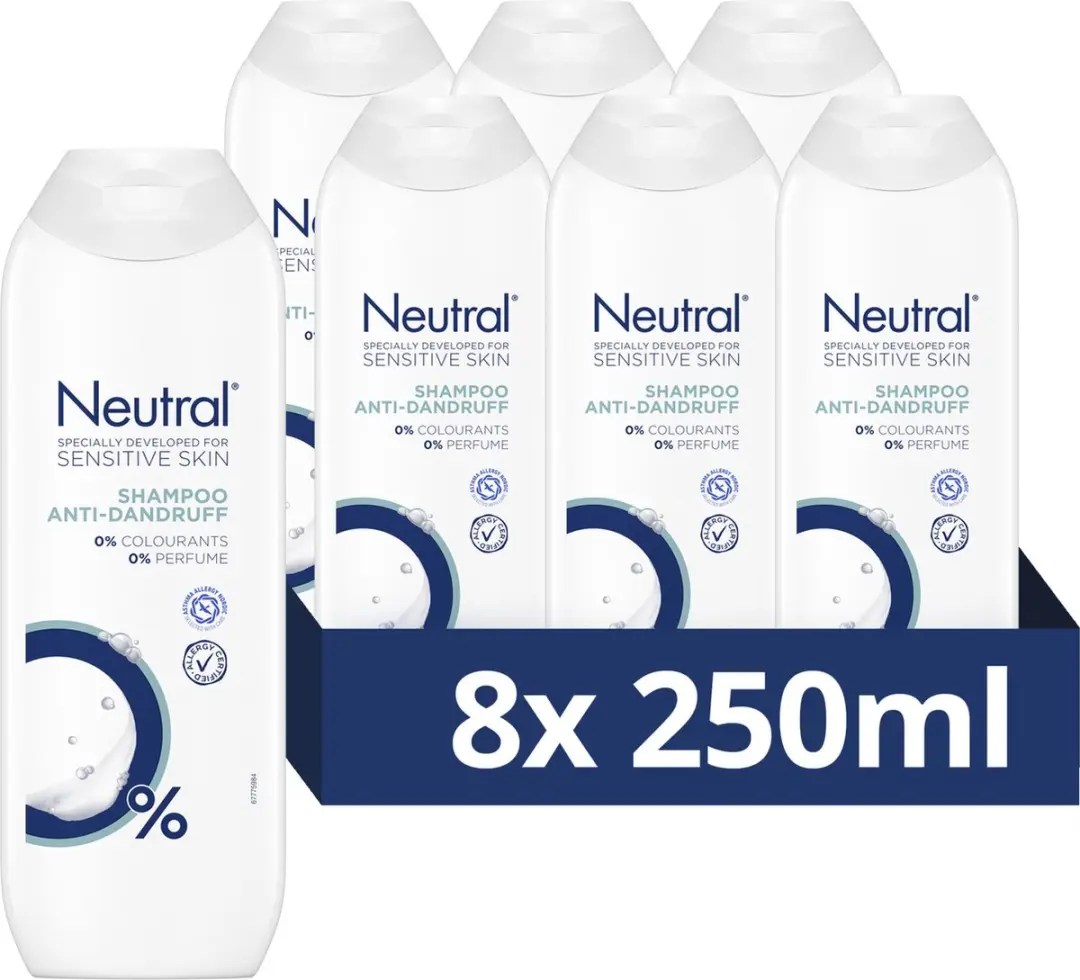 Neutral 0% Anti-Roos Shampoo - 8x250ml