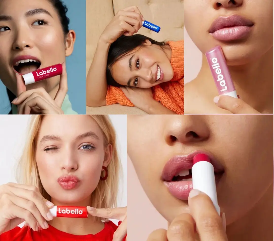 Labello Fruity Shine Lippenbalsem - 6 Stuks (33ml) Divers