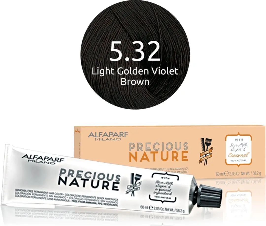 ALFAPARF Precious Nature Zwart 60ml Permanent Haarkleur