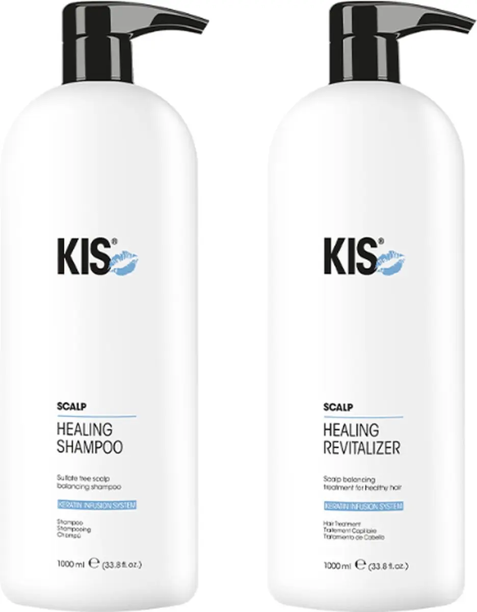 KIS Kerascalp Healing Duo Shampoo & Treatment 2x1L