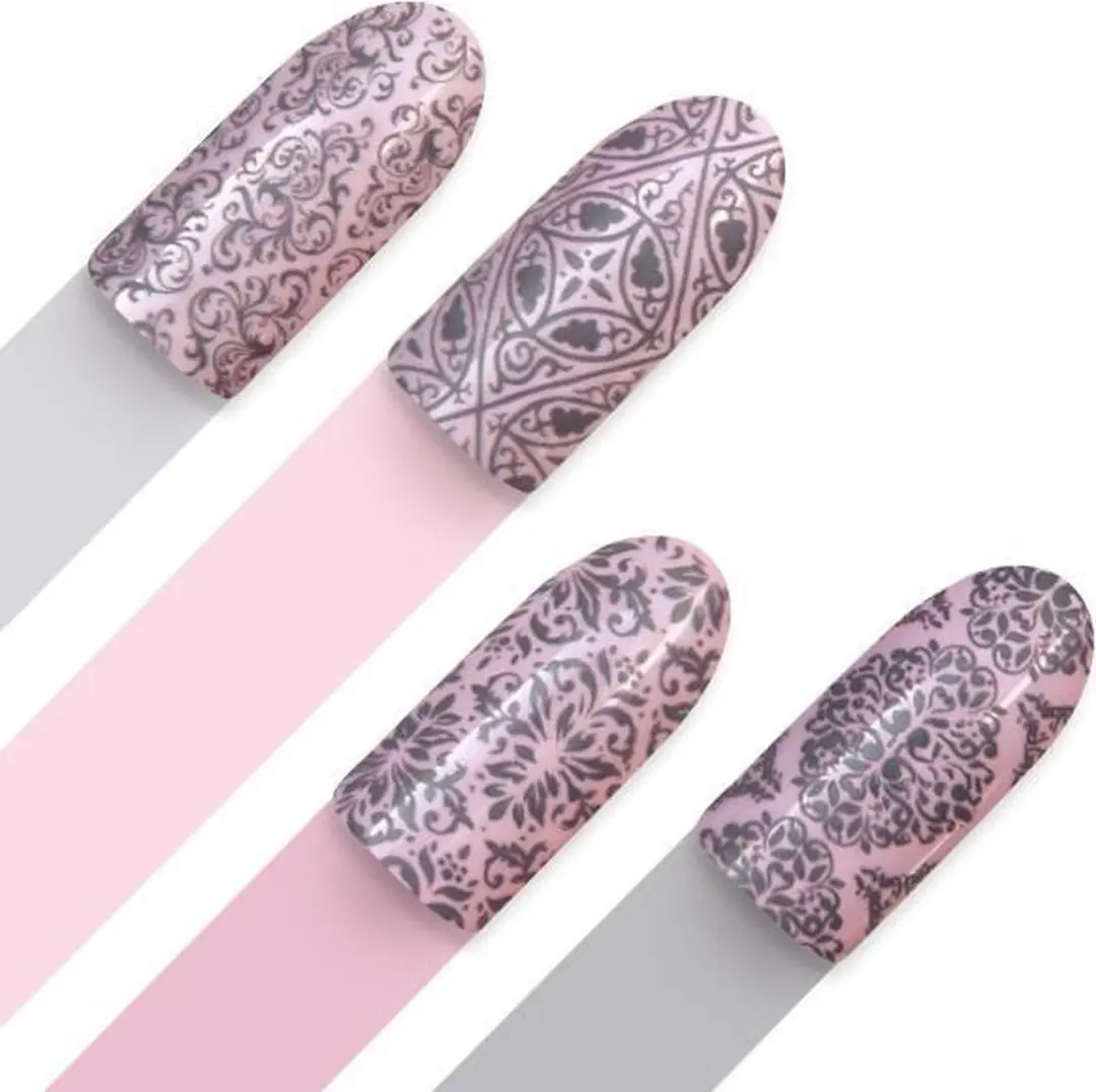 Moyra Stamping Plate 43 Damask Drapery