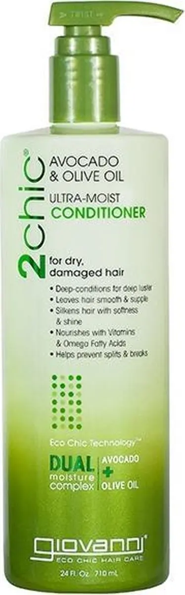 Giovanni Cosmetics 2chic Ultra-Moist Conditioner Avocado & Olijfolie 710ml