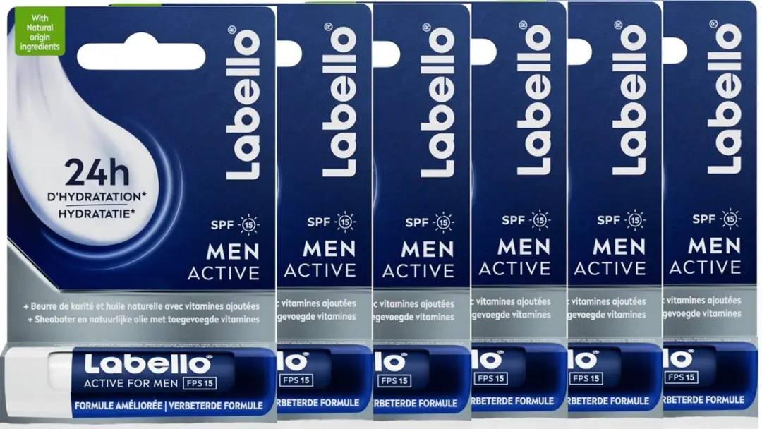 Labello Active For Men Lippenbalsem SPF15