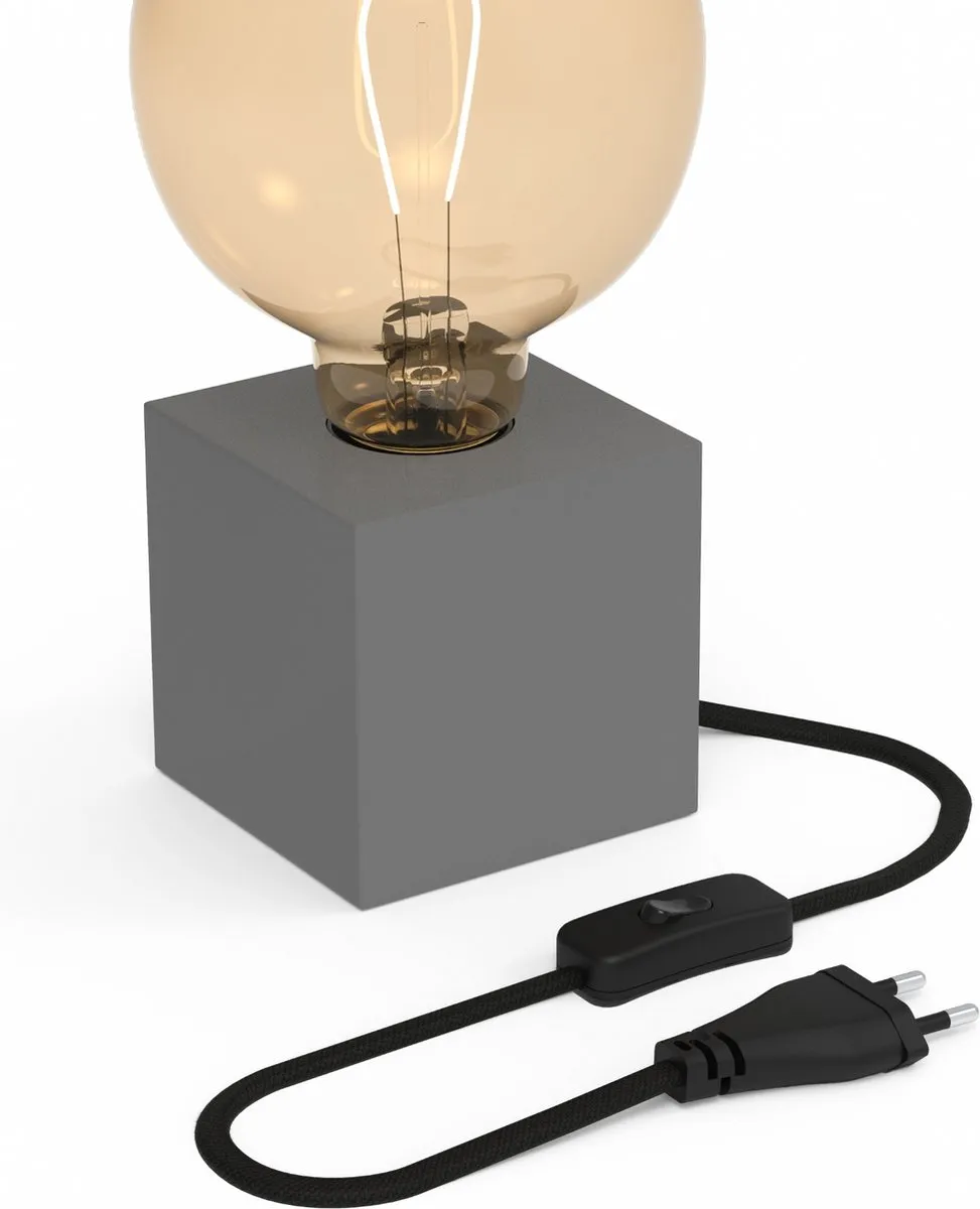 Calex Raho LED Tafellamp E27 - Grijs