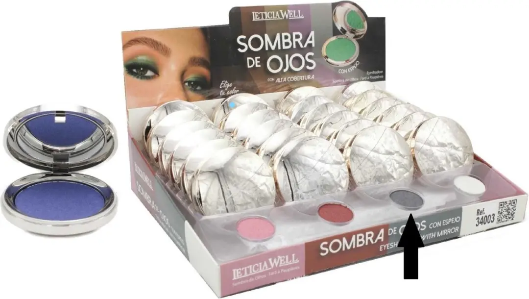 LETICIA WELL Mono Oogschaduw 31 - Donker Zilvergrijs 5g