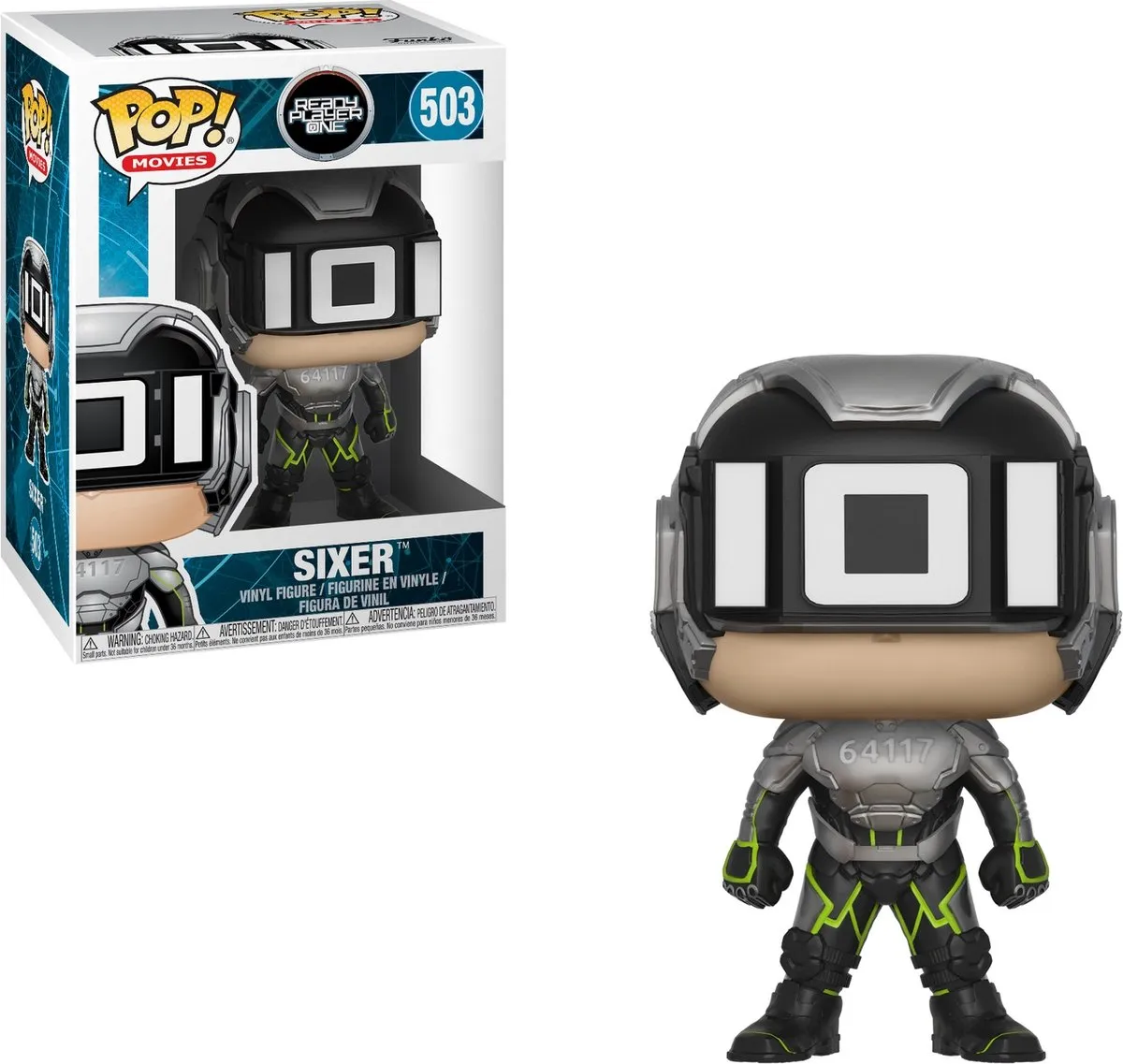 Funko Pop! Ready Player One Sixer - Verzamelfiguur 22057 - Multi