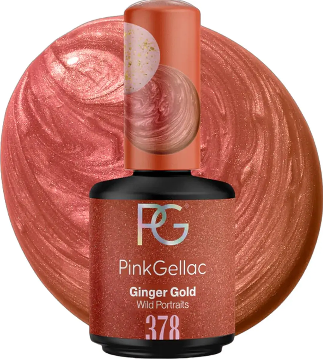 Pink Gellac Ginger Gold 15ml Gellak