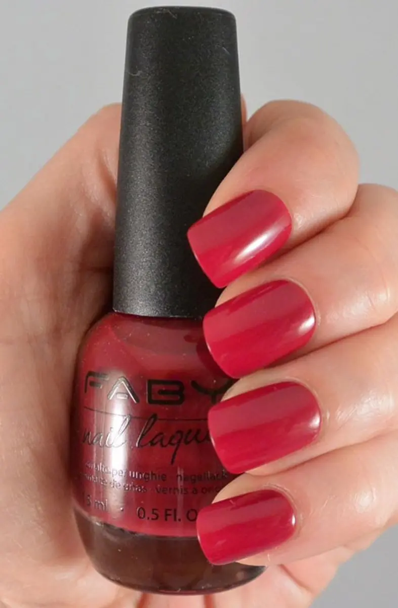 FABY Vegan Nagellak Bordeaux - 15ml