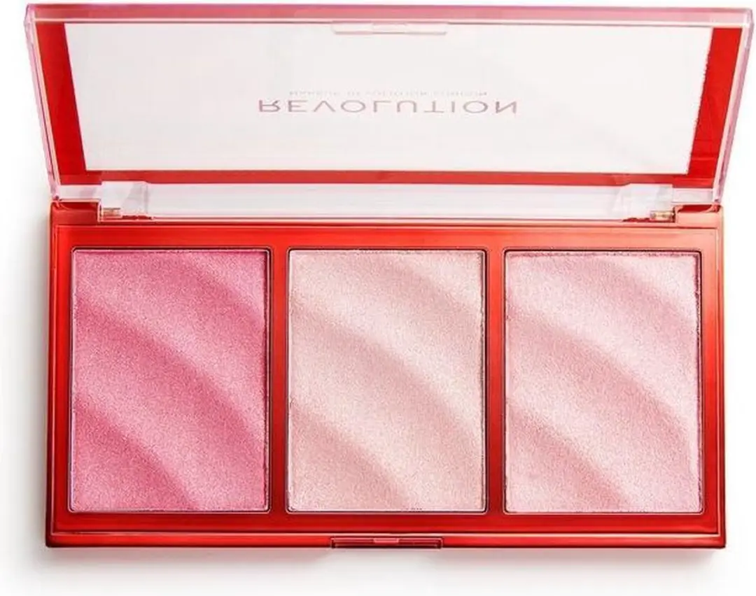 Makeup Revolution Precious Stone Highlighter Palette Ruby Crush - 21g