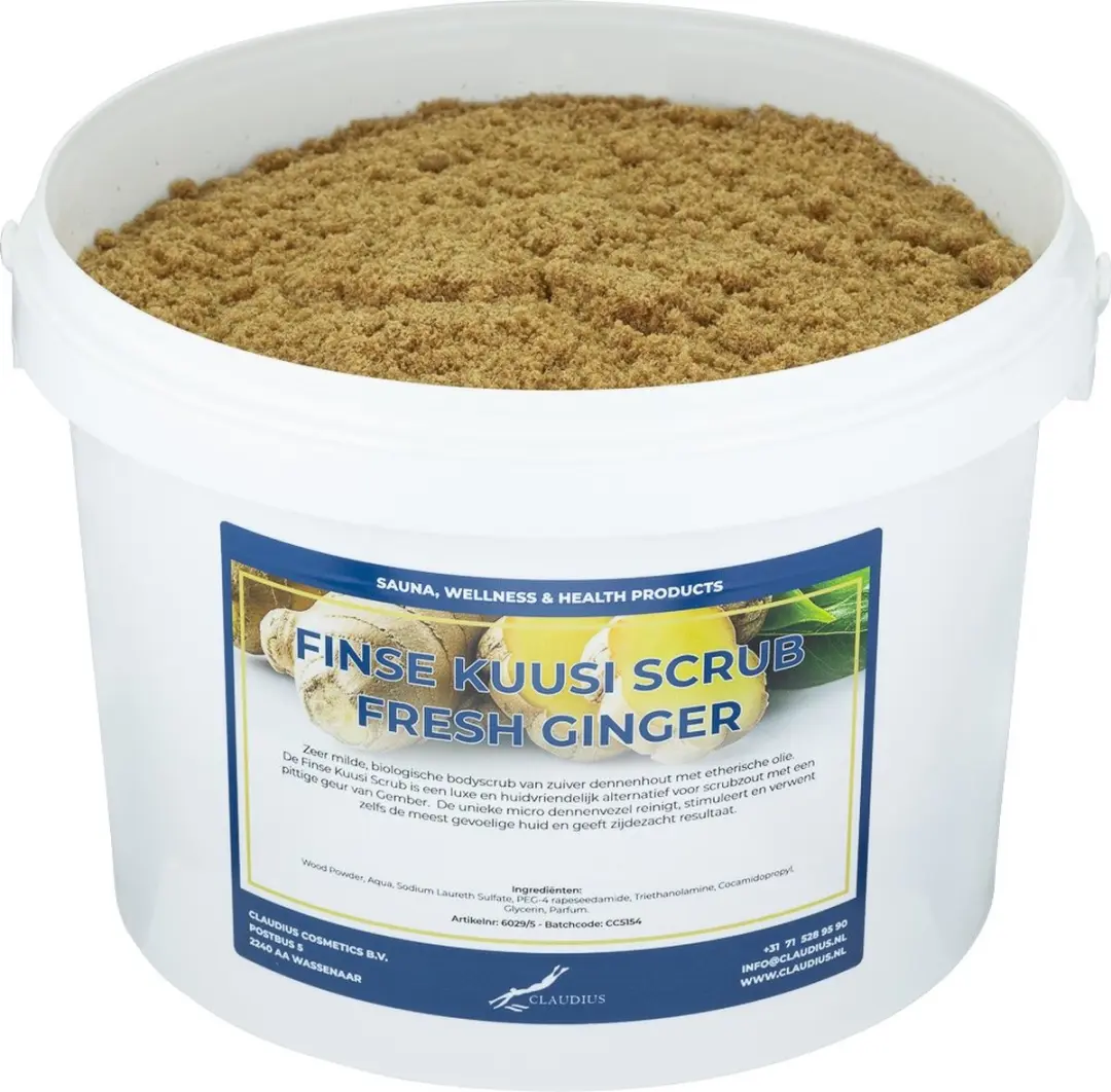 Splashbox Cosmetics Kuusi Scrub Fresh Ginger 1L