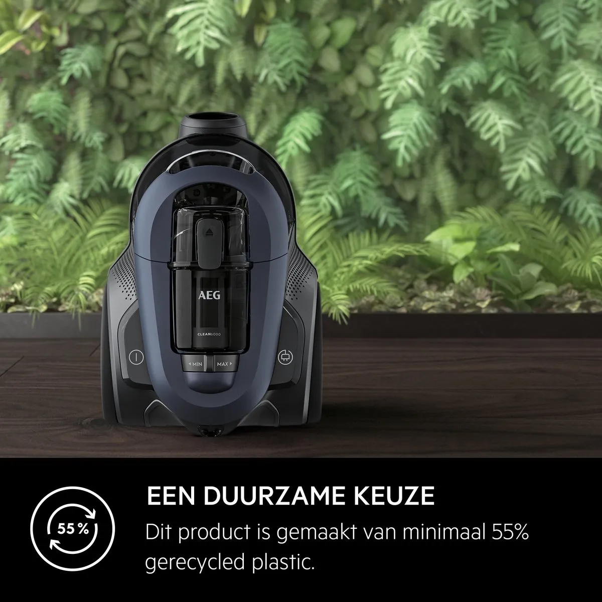 AEG AL61C4DB Cilinderstofzuiger 550W - 1,6L - Blauw
