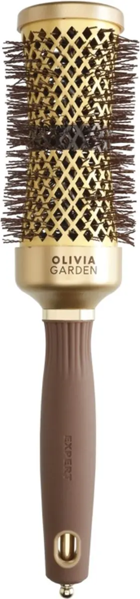 Olivia Garden Expert Blowout Borstel Ø25mm - Goud/Bruin