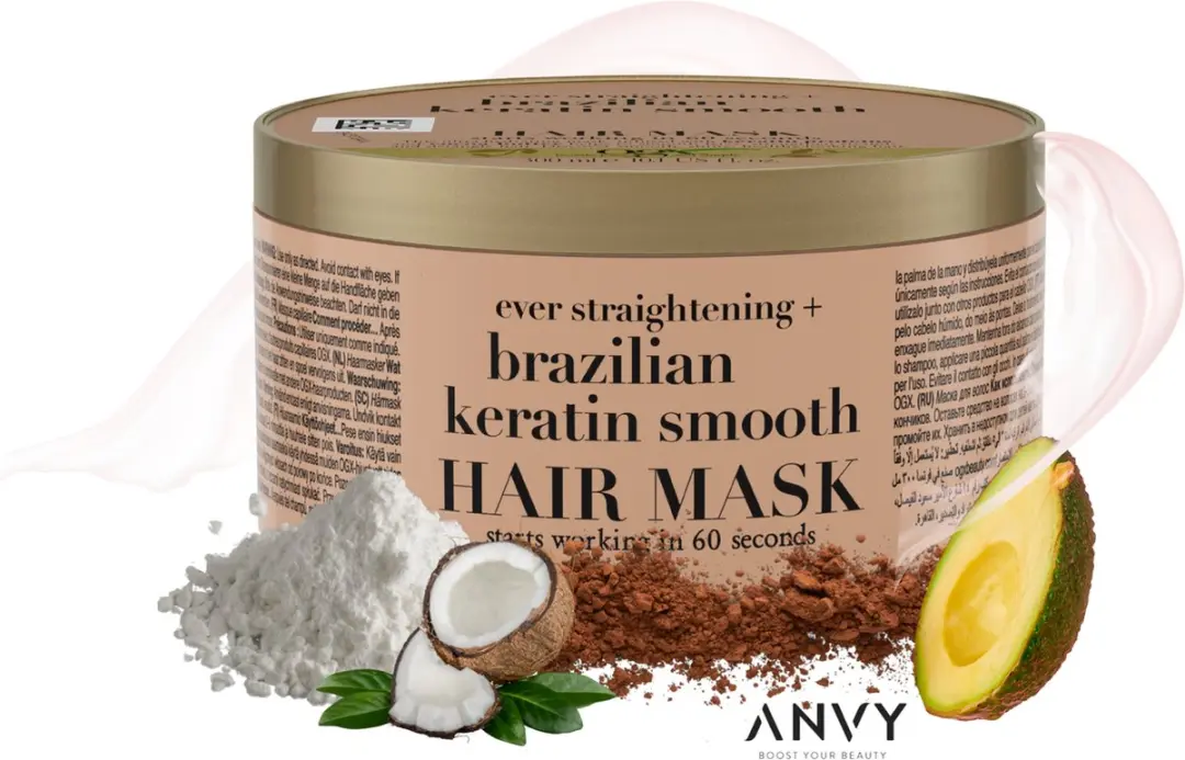 OGX Brazilian Keratin Smooth Haarmasker 300ml