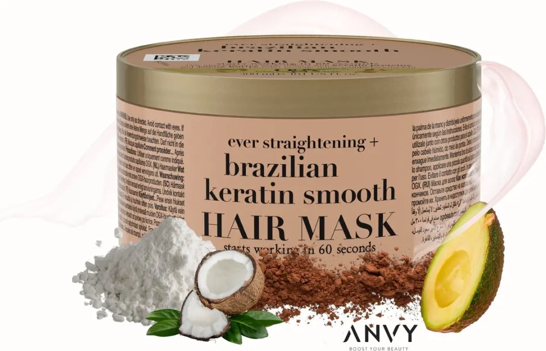 OGX Brazilian Keratin Smooth Haarmasker 300ml