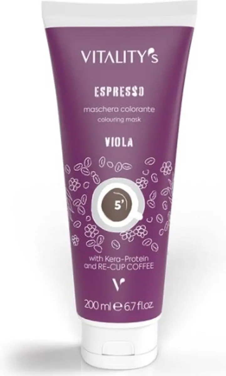 Vitality's Espresso Colouring Mask Viola 200ml - Paars