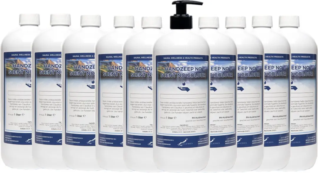 Splashbox Cosmetics Handzeep No Scent No Colour 1L