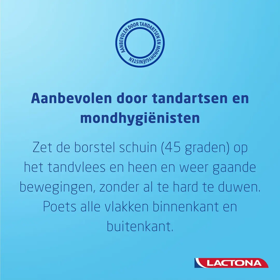 Lactona Orthodontic Tandenborstel - Roze